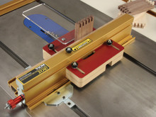 INCRA I-Box used to make box joints and finger joints easy! Works on both table saws and router tables for faster setup and greater versatility. - Incra I-BOX