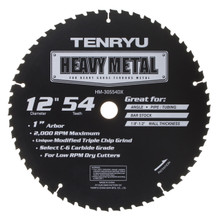Tenryu HM-30554DX Heavy Metal Saw blade