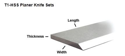 Rockwell 6 x 5//8 x 1//8 HSS PLANER JOINTER KNIVES Deltas Craftsman