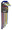 Bondhus 69637 ColorGuard Ball End L-Wrench Set, Extra Long Arm, 13pc Imperial- 100-69637
