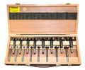 Forstner 16 Piece Set in Fitted Wooden Box, Sizes 1/4" to 1/2"