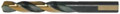 135 Deg Split Point Drill Bit w/ 3 flats, 3/16 Dia, 1-7/8 Flute, 3 Length, Alfa Tools BBML74209