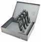 8pc Silver & Deming Drill Set, 9/16-1" by 16ths, 1/2 Reduced Shanks, Premium Grade HSS, SD50449A