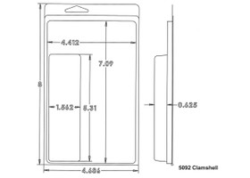 5092 Series Clamshell