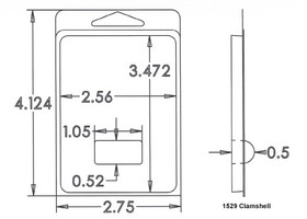 1529 Series Clamshell