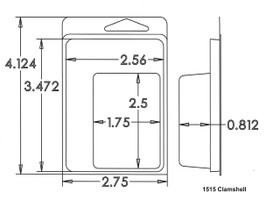 1515 Clamshell Sample