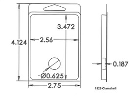 1526 Clamshell Sample