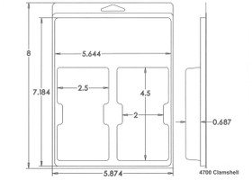 4700 Clamshell Sample