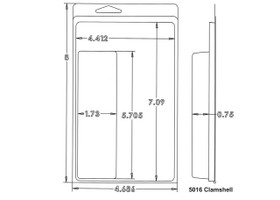 5016 Clamshell Sample