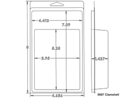 5067 Clamshell Sample
