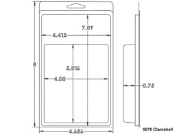 5076 Clamshell Sample