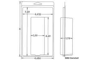 5086 Clamshell Sample