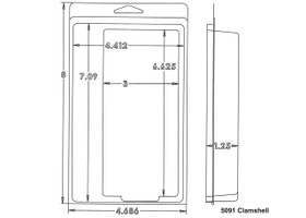 5091 Clamshell Sample
