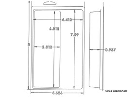5093 Clamshell Sample