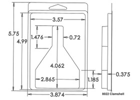 8022 Clamshell Sample