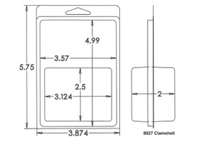 8027 Clamshell Sample