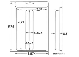 8028 Clamshell Sample
