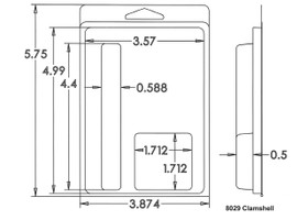 8029 Clamshell Sample