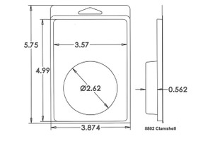 8802 Clamshell Sample
