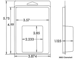 8803 Clamshell Sample