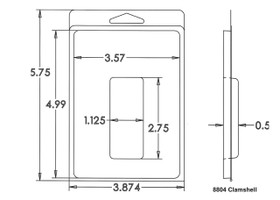 8804 Clamshell Sample