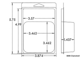 8806 Clamshell Sample