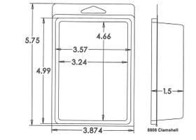 8808 Clamshell Sample