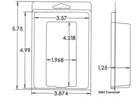 8902 Clamshell Sample
