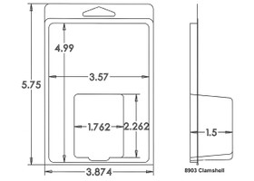 8903 Clamshell Sample