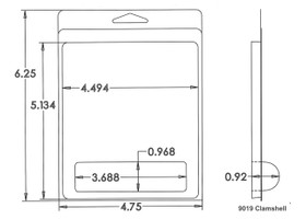 9019 Clamshell Sample 