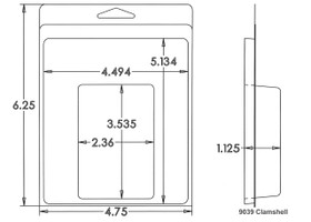 9039 Clamshell Sample
