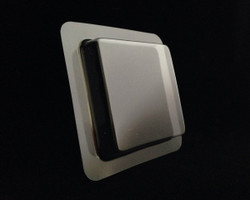 2.50" x 2.50" x 0.50" Depth 