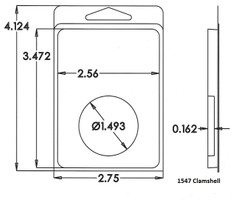 1547 Series Clamshell