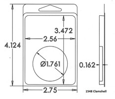 1548 Series Clamshell