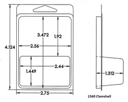 1560 Series Clamshell