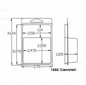 1565 Series Clamshell