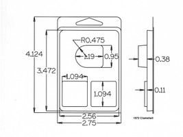 1572 Series Clamshell