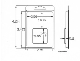 1573 Series Clamshell
