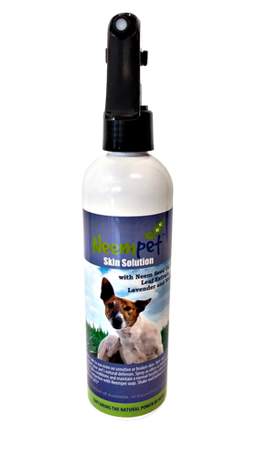 Spray regularly to maintain healthy skin and coat. Contains lavender, niaouli and neem oil. 250ml