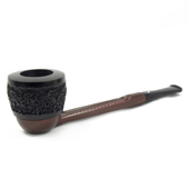 Falcon "Extra" Straight Stem with Rustic Dover Bowl and Standard Mouthpiece
