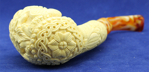 Medet Kara Hand Carved Meerschaum Pipes