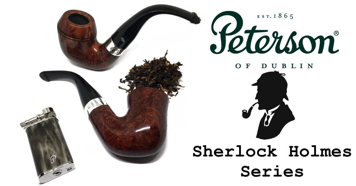 Sherlock Holmes Series Peterson Pipes | Tobacco Pipes | GQ Tobaccos
