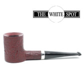 Alfred Dunhill - Ruby Bark - 5 122  - Group 5 - Poker - White Spot - Silver Band