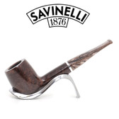 Savinelli - Morellina - Smooth Brown - 128 - 6mm Filter Pipe