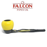 Falcon - Black Shillelagh (Yellow) with Yellow Apple Bowl 