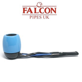 Falcon - Black Shillelagh (Blue) with Blue Billiard Bowl 