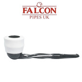 Falcon - Black Shillelagh (White) with White Plymouth Bowl 