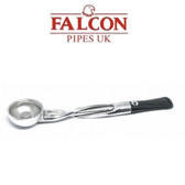 Falcon - Shillelagh (Polished/Silver with Black Stem)