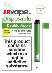88 Vape - Double Apple -  Disposable Vape - 20mg