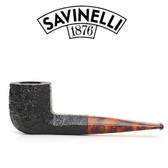 Savinelli - Ottagono Sand Blast - 9mm Filter Pipe 